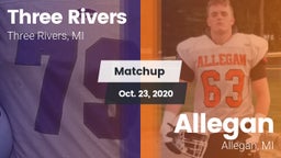 Matchup: Three Rivers vs. Allegan  2020