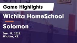 Wichita HomeSchool  vs Solomon  Game Highlights - Jan. 19, 2023