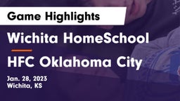 Wichita HomeSchool  vs HFC Oklahoma City Game Highlights - Jan. 28, 2023