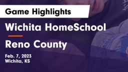 Wichita HomeSchool  vs Reno County Game Highlights - Feb. 7, 2023