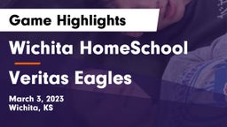 Wichita HomeSchool  vs Veritas Eagles Game Highlights - March 3, 2023