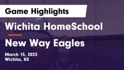 Wichita HomeSchool  vs New Way Eagles Game Highlights - March 15, 2023