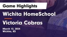 Wichita HomeSchool  vs Victoria Cobras Game Highlights - March 12, 2024
