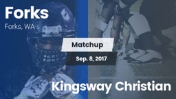 Matchup: Forks vs. Kingsway Christian 2017