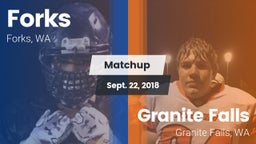 Matchup: Forks vs. Granite Falls  2018