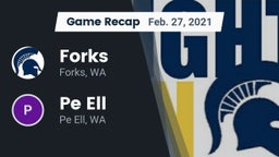 Recap: Forks  vs. Pe Ell  2021