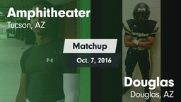 Matchup: Amphitheater vs. Douglas  2016