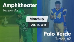 Matchup: Amphitheater vs. Palo Verde  2016