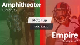 Matchup: Amphitheater vs. Empire  2017