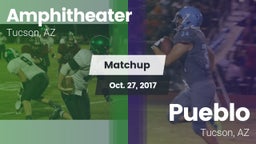 Matchup: Amphitheater vs. Pueblo  2017