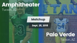 Matchup: Amphitheater vs. Palo Verde  2018