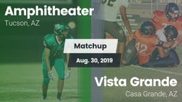 Matchup: Amphitheater vs. Vista Grande  2019