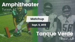 Matchup: Amphitheater vs. Tanque Verde  2019