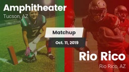 Matchup: Amphitheater vs. Rio Rico  2019