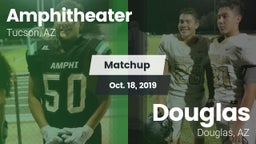 Matchup: Amphitheater vs. Douglas  2019