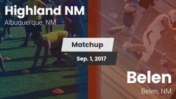 Matchup: Highland vs. Belen  2017