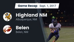 Recap: Highland  NM vs. Belen  2017