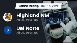 Recap: Highland  NM vs. Del Norte  2021