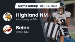 Recap: Highland  NM vs. Belen  2022