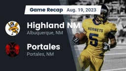 Recap: Highland  NM vs. Portales  2023