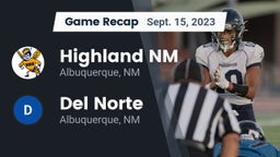 Recap: Highland  NM vs. Del Norte  2023