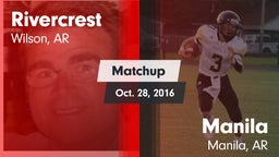 Matchup: Rivercrest vs. Manila  2016