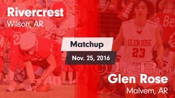 Matchup: Rivercrest vs. Glen Rose  2016