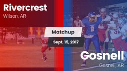 Matchup: Rivercrest vs. Gosnell  2017