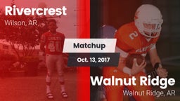 Matchup: Rivercrest vs. Walnut Ridge  2017