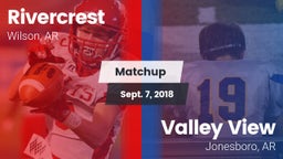 Matchup: Rivercrest vs. Valley View  2018