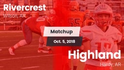 Matchup: Rivercrest vs. Highland  2018