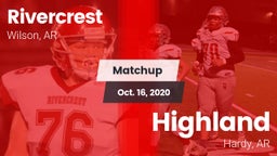 Matchup: Rivercrest vs. Highland  2020