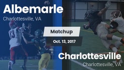 Matchup: Albemarle vs. Charlottesville  2017