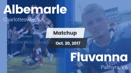 Matchup: Albemarle vs. Fluvanna  2017