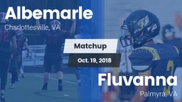 Matchup: Albemarle vs. Fluvanna  2018