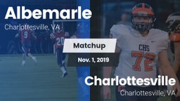 Matchup: Albemarle vs. Charlottesville  2019
