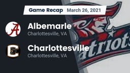 Recap: Albemarle  vs. Charlottesville  2021
