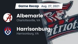 Recap: Albemarle  vs. Harrisonburg  2021