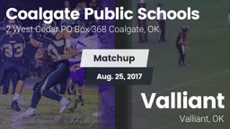 Matchup: Coalgate vs. Valliant  2017