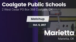 Matchup: Coalgate vs. Marietta  2017