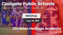 Matchup: Coalgate vs. Christian Heritage Academy 2018