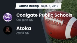 Recap: Coalgate Public Schools vs. Atoka  2019