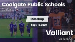 Matchup: Coalgate vs. Valliant  2020