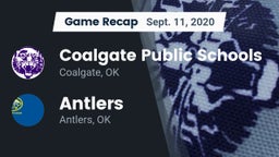 Recap: Coalgate Public Schools vs. Antlers  2020