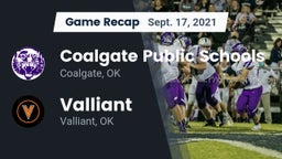 Recap: Coalgate Public Schools vs. Valliant  2021