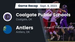 Recap: Coalgate Public Schools vs. Antlers  2023