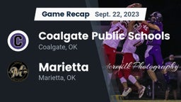 Recap: Coalgate Public Schools vs. Marietta  2023