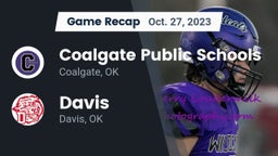 Recap: Coalgate Public Schools vs. Davis  2023