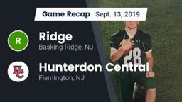 Recap: Ridge  vs. Hunterdon Central  2019