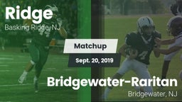 Matchup: Ridge vs. Bridgewater-Raritan  2019